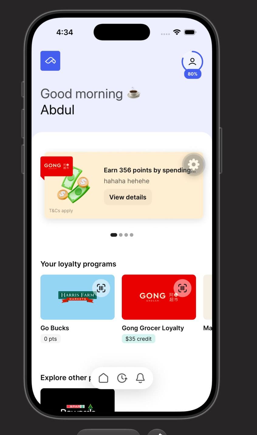 Go Rewards screenshot 1 of 3